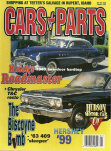 CARS & PARTS 2000 FEB - '63 409 BISCAYNE, '49 ROADMASTER, JAMES DEANS MERC